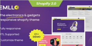Emllo - Electronics & Gadgets Responsive Shopify