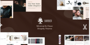 Sharper - Barber Shop Shopify Theme