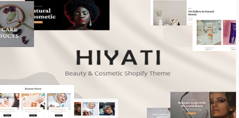 Hiyati - Beauty & Cosmetics Shopify Theme