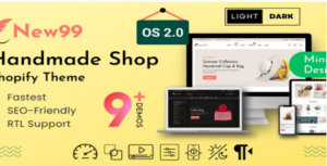 New99 - Handmade Shop eCommerce Shopify Theme 2.0