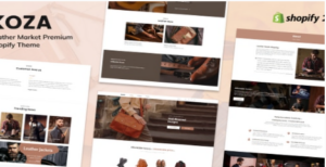 Koza - Leather Market Premium Shopify Theme