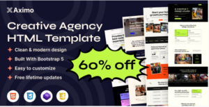 Aximo - Creative Agency HTML Template