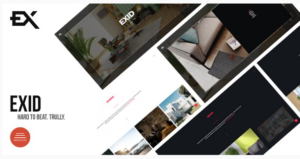 Exid - Creative Portfolio Template