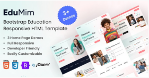Edumim - Education HTML Template