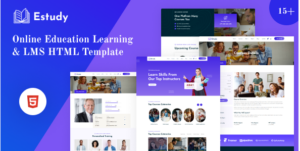 Estudy-Online Education Learning & LMS HTML Template