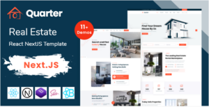 Quarter - Real Estate NextJS Template