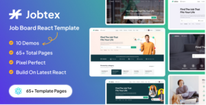 Jobtex | Job Board ReactJS Template