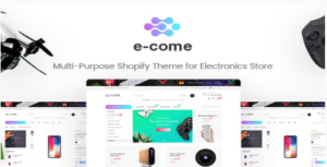 E-come | Multi-Purpose Shopify Theme for Electronics Store