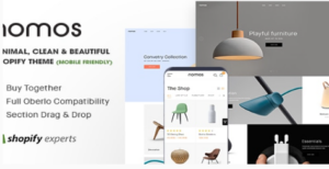 Nomos - Minimal, Clean & Beautiful Shopify Theme