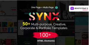 Synx - One Page Parallax