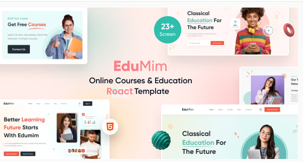 Edumim – Education React Template