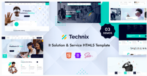 Technix - Technology & IT Solutions HTML Template
