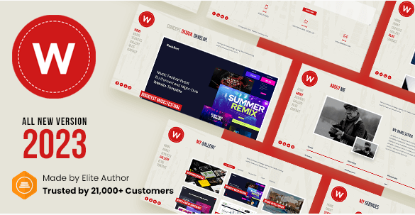 Wellfolio - Perfect Minimalist Portfolio Template