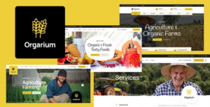Orgarium - Agriculture Farming PHP Template