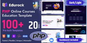 EduRock - PHP Online Courses & Education Template