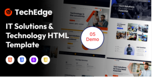 TechEdge - IT Solutions & Technology HTML Template