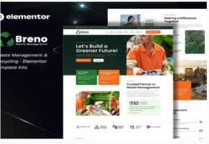Breno - Waste Management & Recycling Elementor Template Kits 1.0