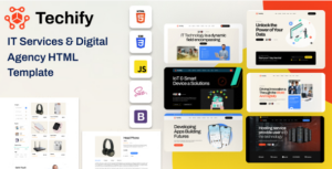 Techify - IT Services & Digital Agency HTML Template