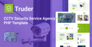 Truder - CCTV Security Service Agency PHP Template