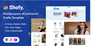Shofy - Multipurpose eCommerce Svelte Template