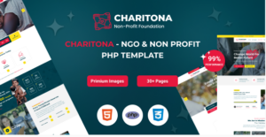 Charitona - Charity & Nonprofit PHP Template