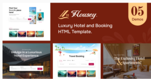Housey - Resort and Hotel HTML Template