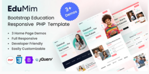 Edumim – Education & Online Course PHP Template