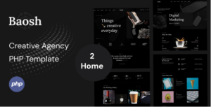 Baosh - Digital Agency PHP Template