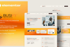 Busify - Business Coach Elementor Template Ki 1.0
