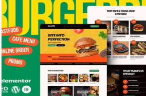 Burgerr - Fast Food Restaurant Template Kit 1.0