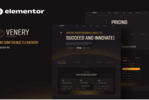 Evenery - Event Conference Elementor Template Kit 1.0