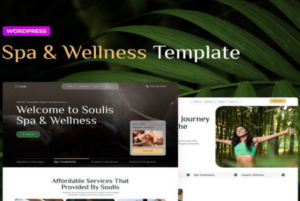 Soulis – Spa Elementor Pro Template Kit 1.0
