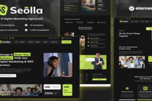 Seolla - SEO & Digital Marketing Agency Template Kit 1.0