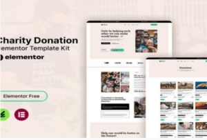 Givvy - Charity Donation Elementor Template Kit 1.0