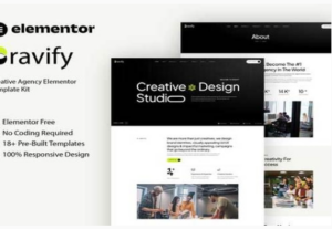 Bravify - Creative Agency Elementor Template Kit 1.0