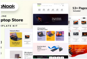 Zipnook - Woocommerce Laptop Store Elementor Pro Template Kit 1.0
