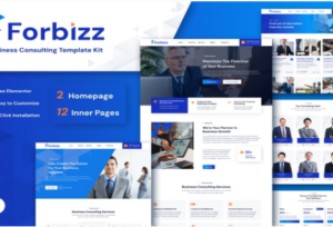 Forbizz - Business Consulting Elementor Template Kit 1.0