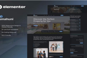 Rumahuni - Real Estate & Property Elementor Template Kit 1.0