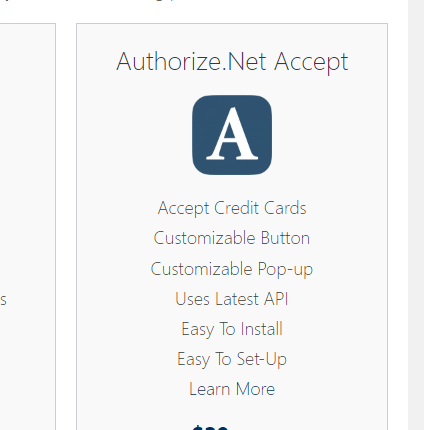 WS Form PRO – Authorize.Net Accept 1.1.1