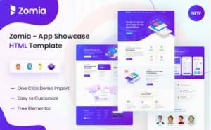 Apps Showcase HTML5 Template Website Template