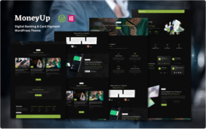 MonyUp - Digital Banking & Card Payment Services WordPress Theme