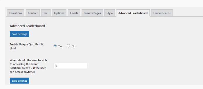 Quiz and Survey Master advanced leaderboard 1.0.13