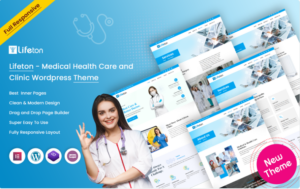 Lifeton - Medical Health Care and Clinic WordPress Theme