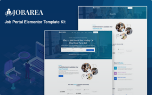 Jobarea - Job Portal Elementor Template Kit Elementor Kit