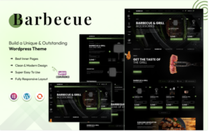 Barbecue - Food Theme Elementor WordPress Template WooCommerce Theme