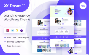 DreamHub - Branding Agency WordPress Theme