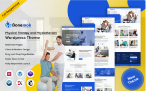 Bonemok - Physical Therapy and Physiotherapy WordPress Theme