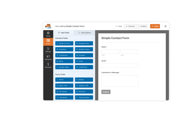 WPForms – User Journey 1.4.0