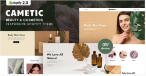 Cametic - Beauty & Cosmetics Responsive Shopify Theme