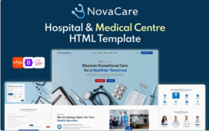 NoveCare: Healthcare and Medical Services and Medical Center HTML Website Template